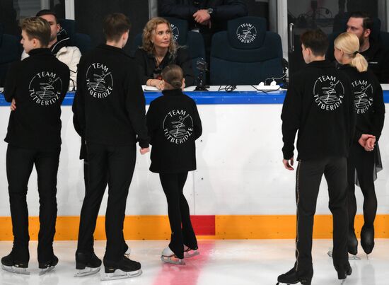 Russia Figure Skating Tutberidze Team Training