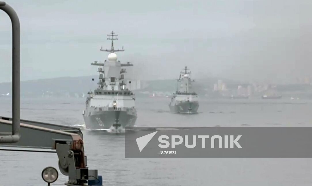 Russia Putin Naval Drills