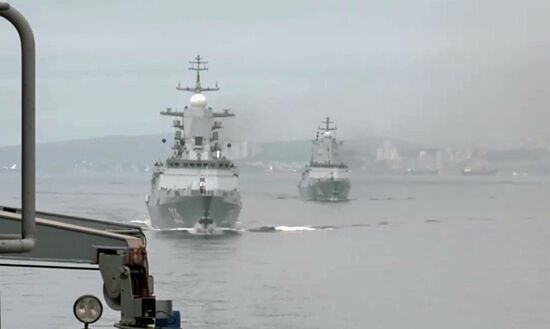 Russia Putin Naval Drills