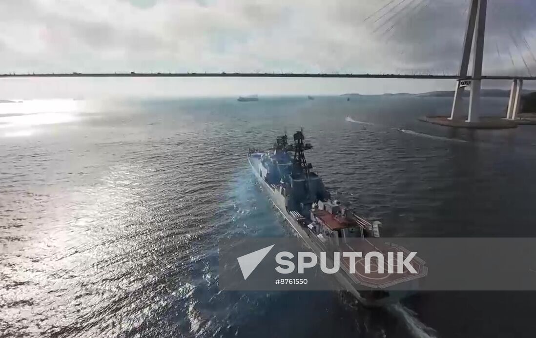 Russia Putin Naval Drills