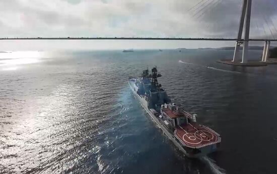 Russia Putin Naval Drills