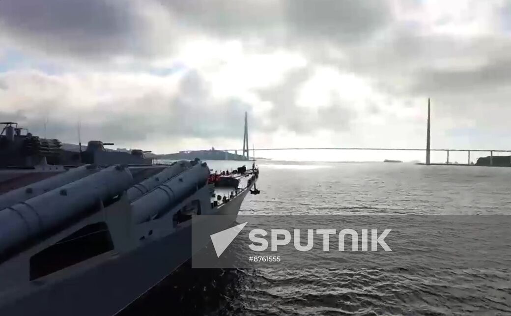 Russia Putin Naval Drills