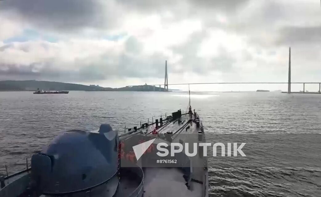 Russia Putin Naval Drills