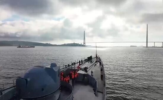 Russia Putin Naval Drills