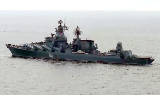 Russia Putin Naval Drills