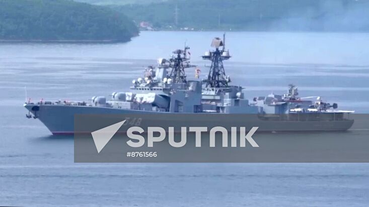 Russia Putin Naval Drills