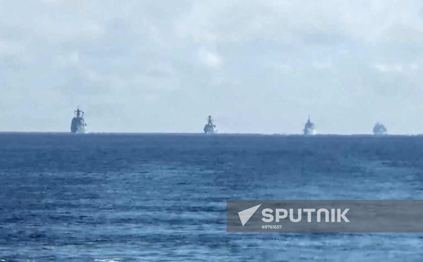 Russia Putin Naval Drills