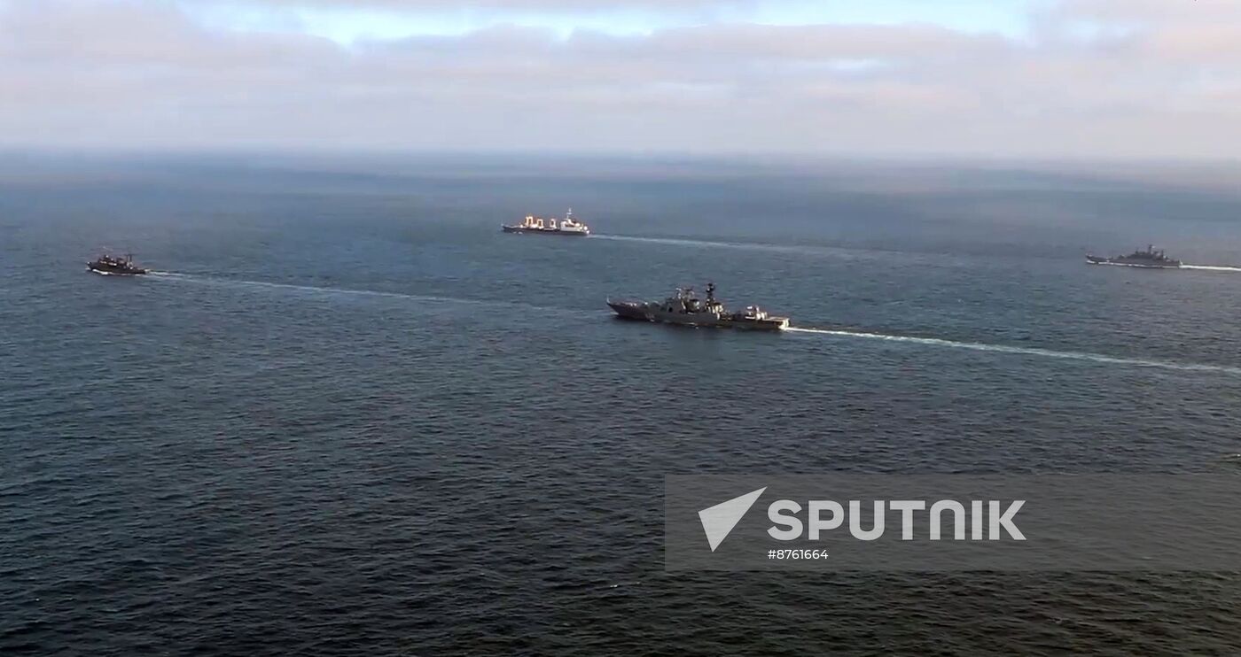 Russia Putin Naval Drills