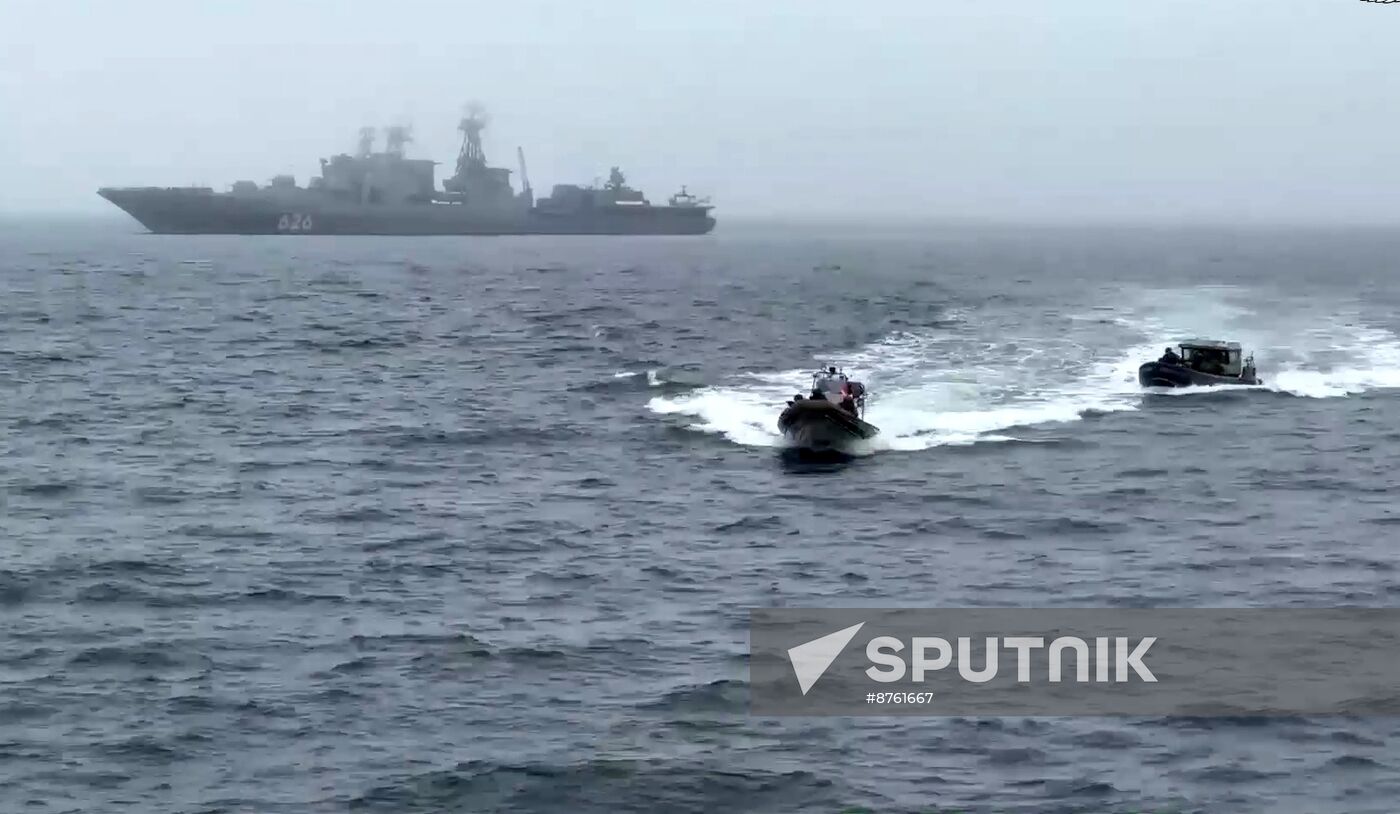 Russia Putin Naval Drills