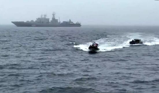 Russia Putin Naval Drills