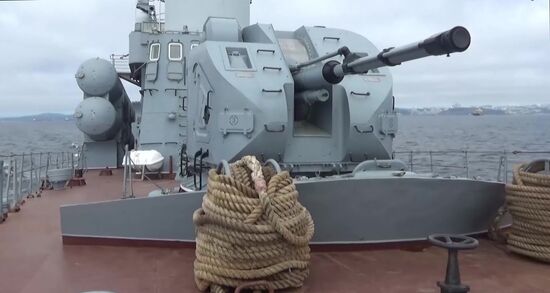 Russia Putin Naval Drills