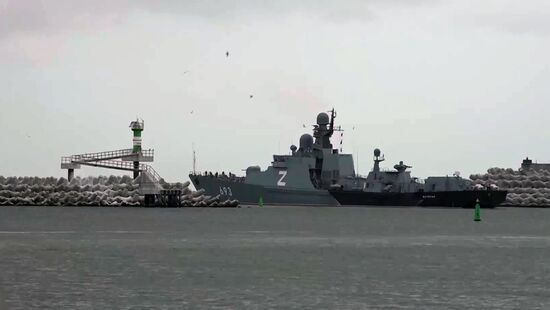 Russia Putin Naval Drills