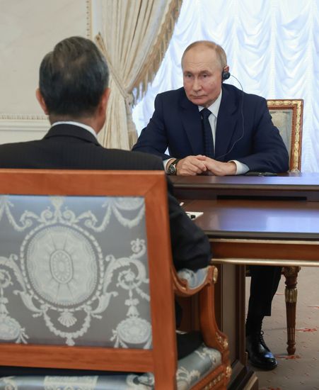 Russia Putin North Western Federal District