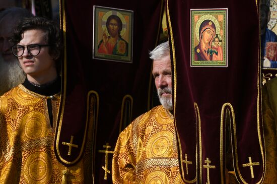 Russia Religion St Alexander Nevsky Feast