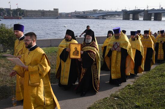 Russia Religion St Alexander Nevsky Feast