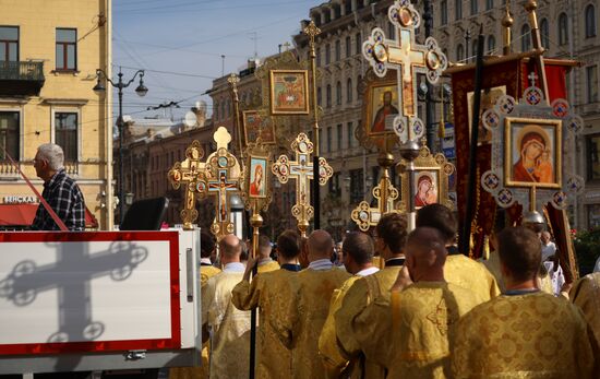 Russia Religion St Alexander Nevsky Feast