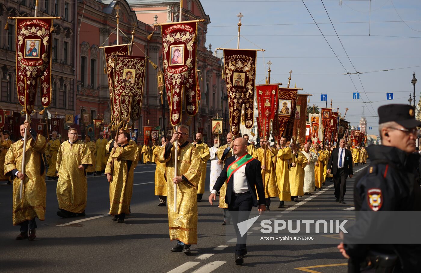 Russia Religion St Alexander Nevsky Feast