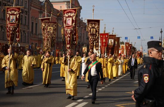 Russia Religion St Alexander Nevsky Feast