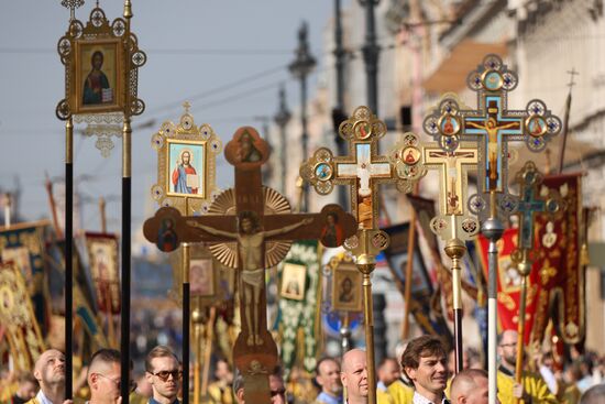 Russia Religion St Alexander Nevsky Feast