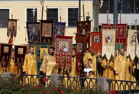Russia Religion St Alexander Nevsky Feast