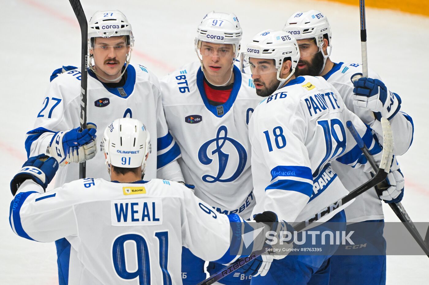 Russia Ice Hockey Kontinental League Spartak - Dynamo