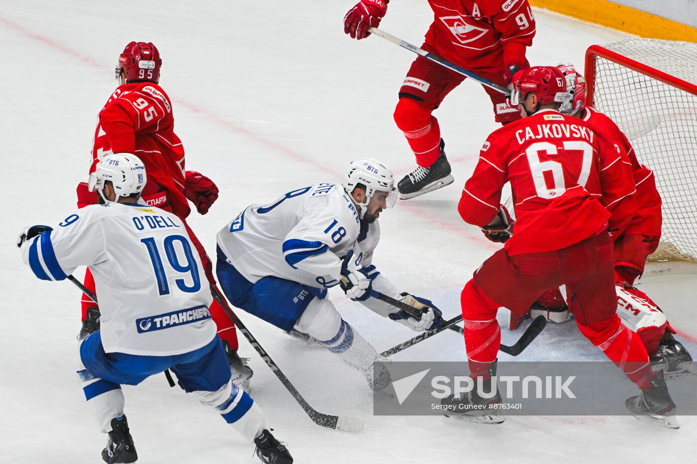 Russia Ice Hockey Kontinental League Spartak - Dynamo