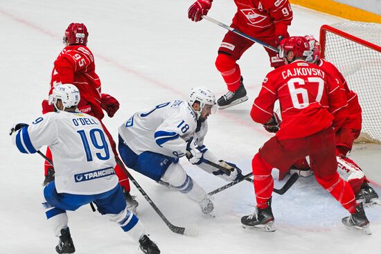 Russia Ice Hockey Kontinental League Spartak - Dynamo