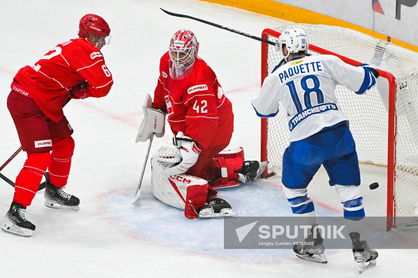 Russia Ice Hockey Kontinental League Spartak - Dynamo