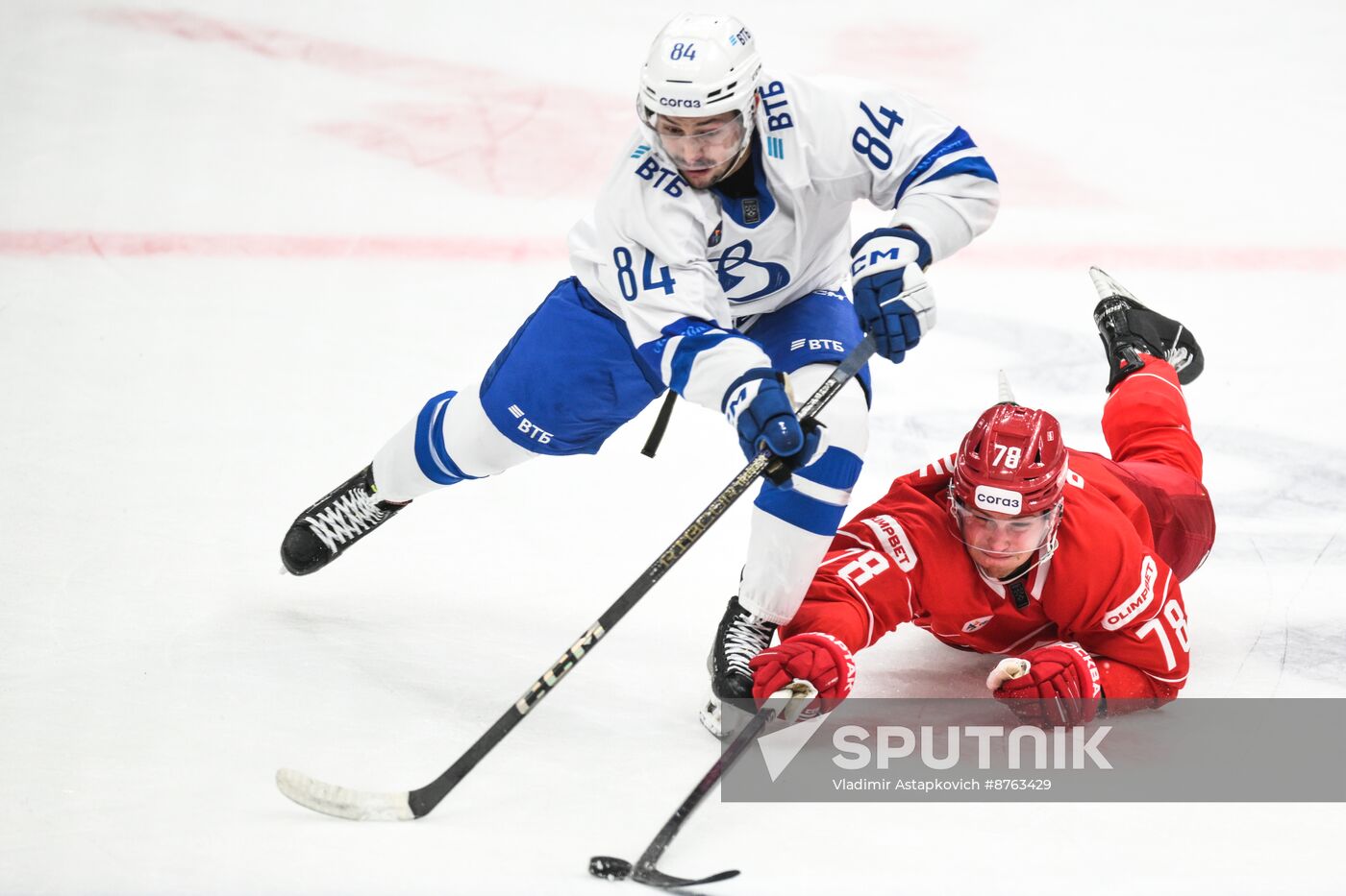 Russia Ice Hockey Kontinental League Spartak - Dynamo