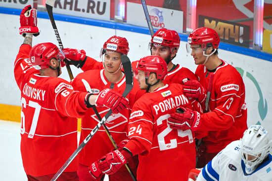 Russia Ice Hockey Kontinental League Spartak - Dynamo