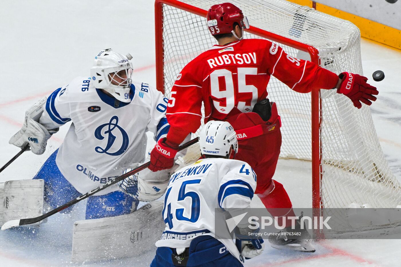 Russia Ice Hockey Kontinental League Spartak - Dynamo