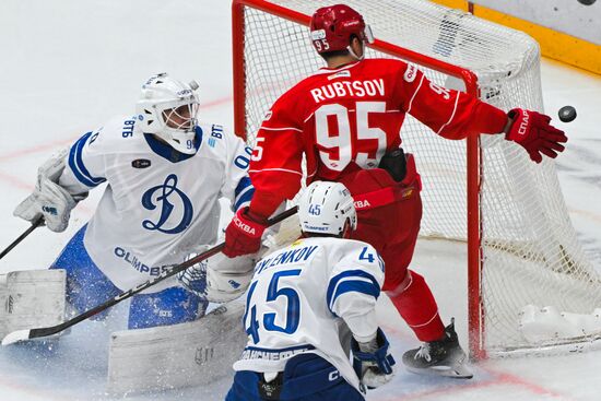 Russia Ice Hockey Kontinental League Spartak - Dynamo