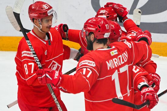 Russia Ice Hockey Kontinental League Spartak - Dynamo