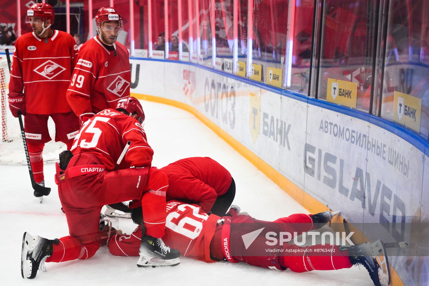 Russia Ice Hockey Kontinental League Spartak - Dynamo