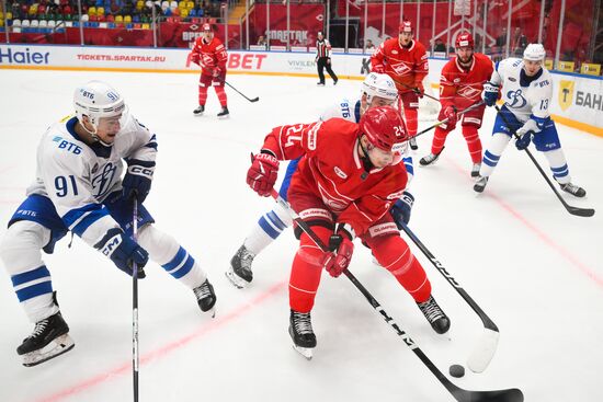 Russia Ice Hockey Kontinental League Spartak - Dynamo