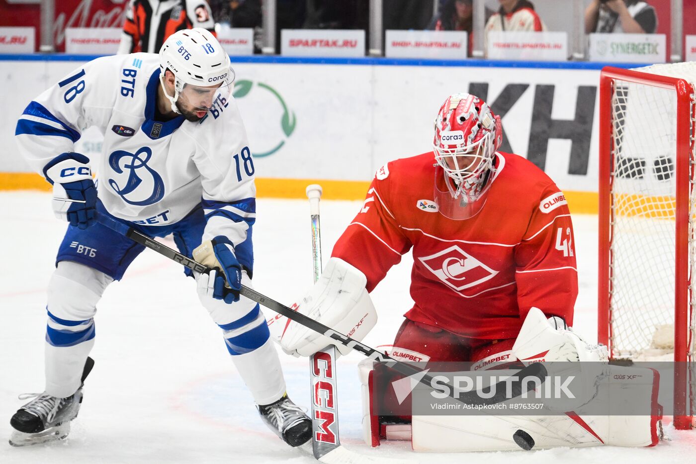 Russia Ice Hockey Kontinental League Spartak - Dynamo