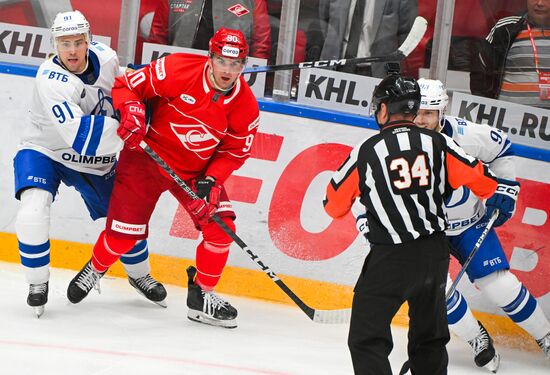 Russia Ice Hockey Kontinental League Spartak - Dynamo