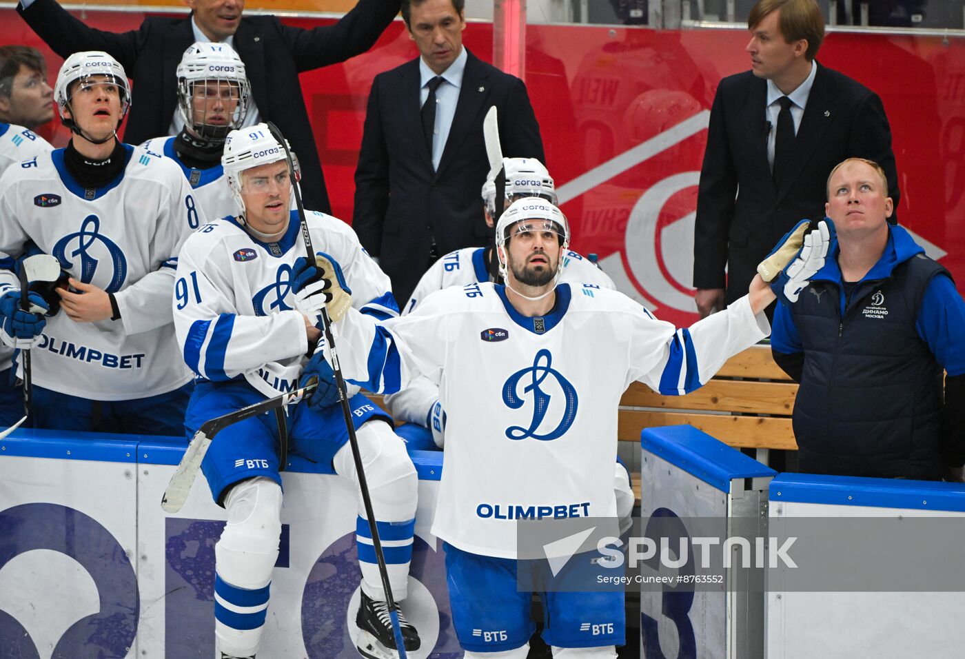 Russia Ice Hockey Kontinental League Spartak - Dynamo