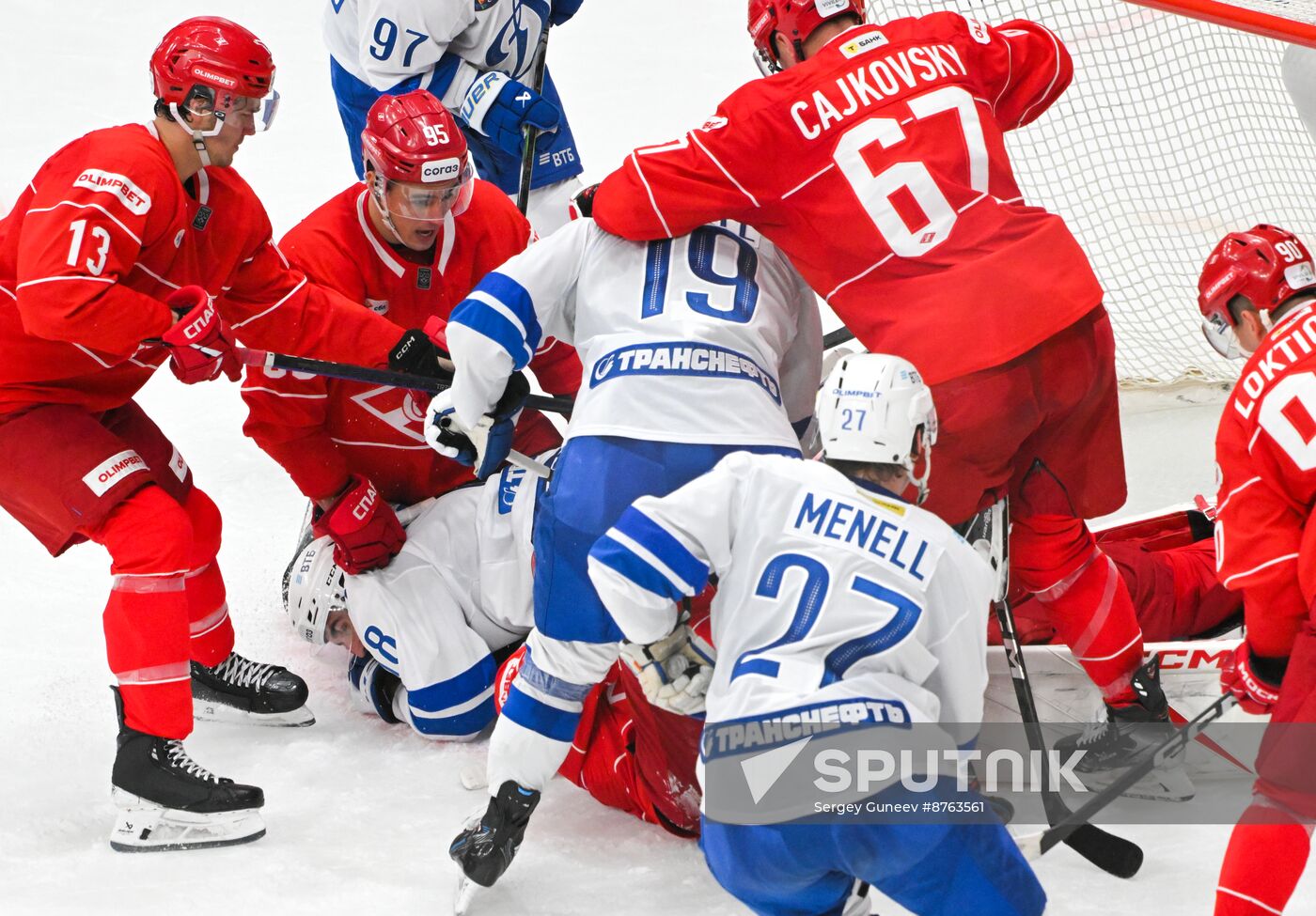 Russia Ice Hockey Kontinental League Spartak - Dynamo