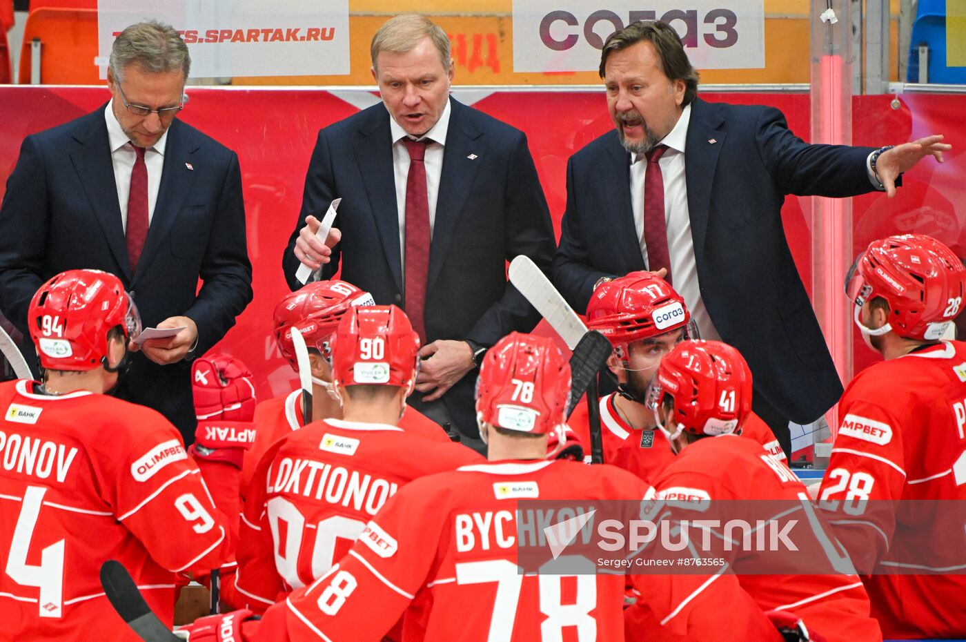 Russia Ice Hockey Kontinental League Spartak - Dynamo