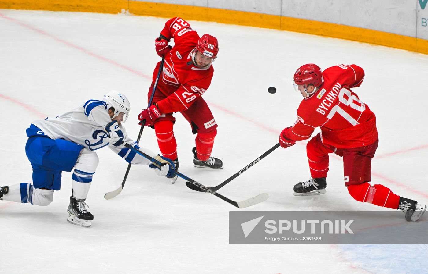 Russia Ice Hockey Kontinental League Spartak - Dynamo