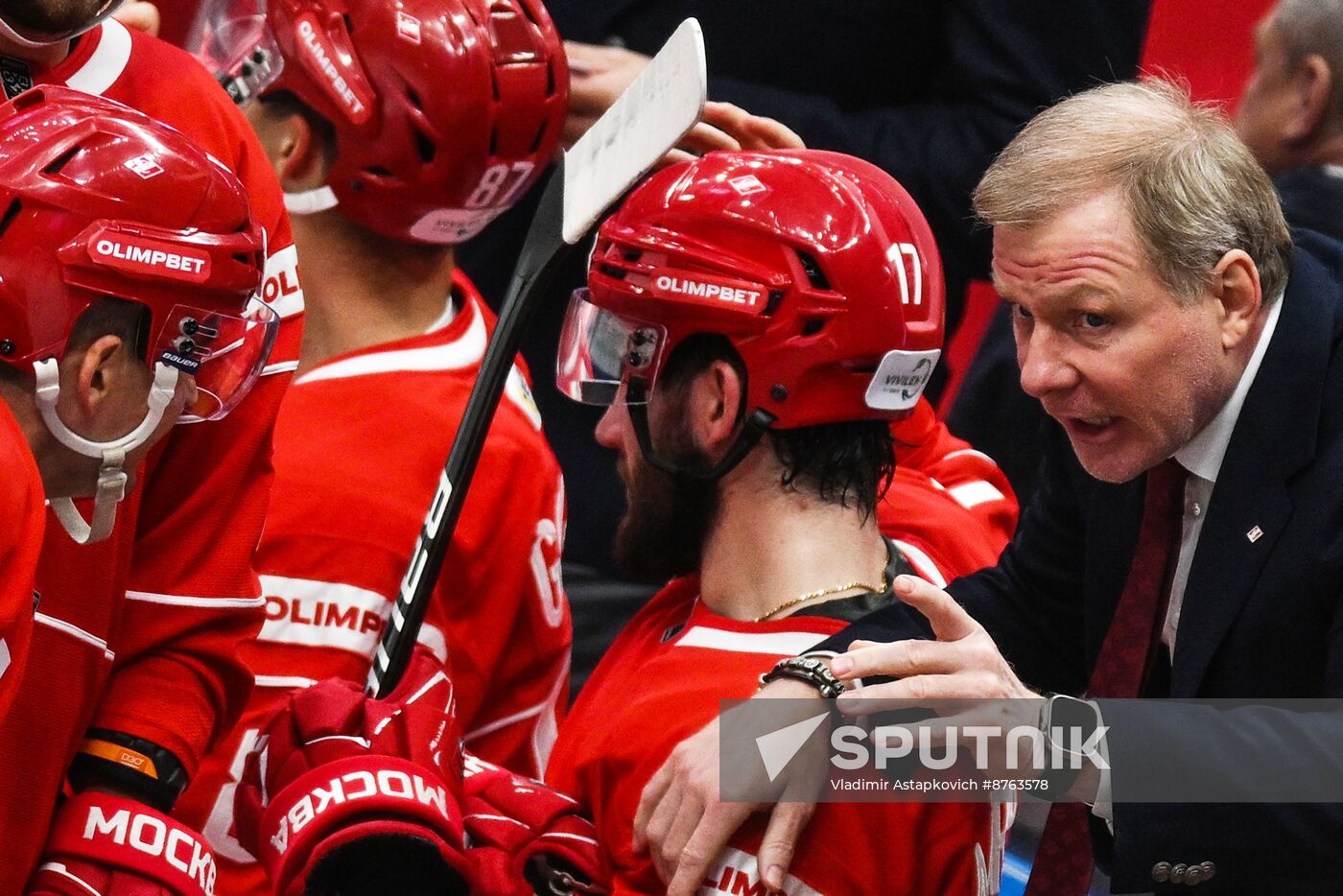 Russia Ice Hockey Kontinental League Spartak - Dynamo