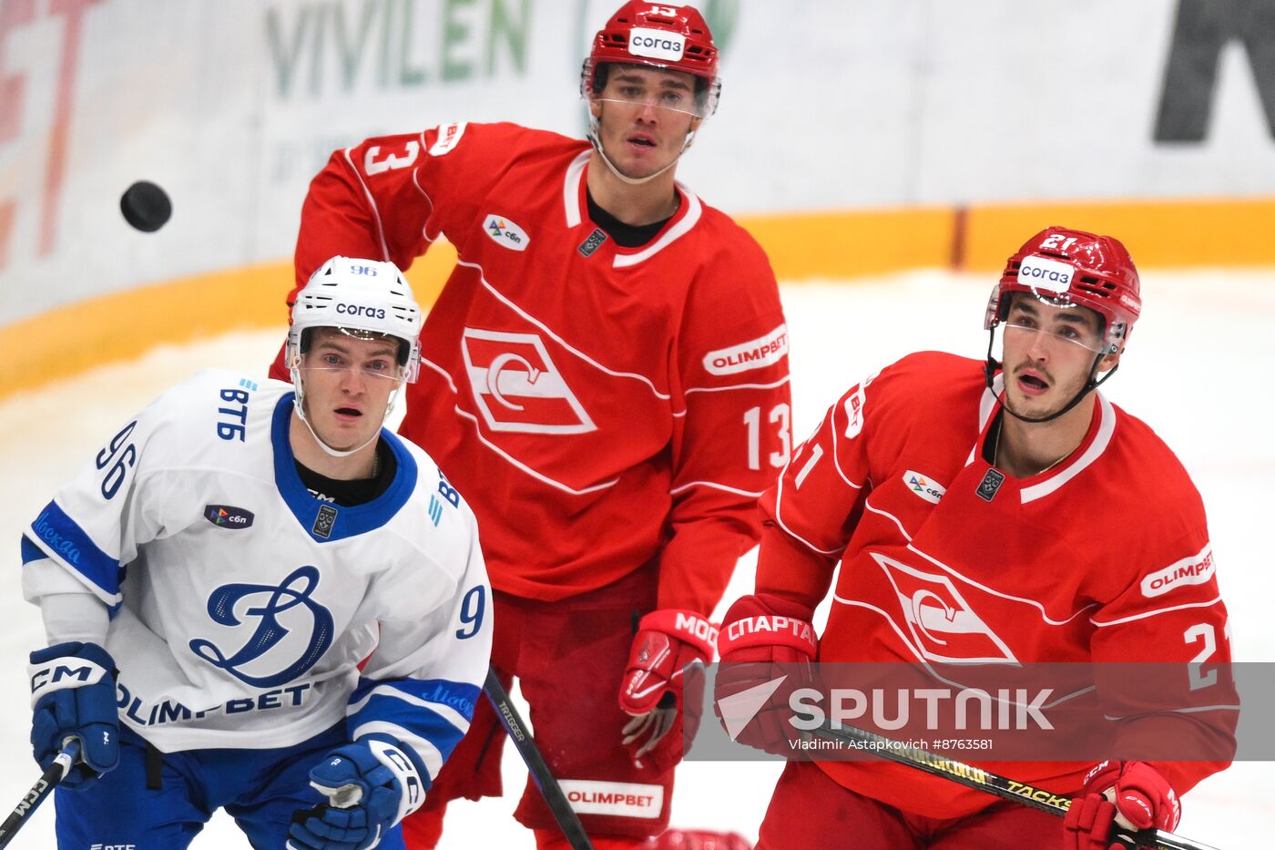 Russia Ice Hockey Kontinental League Spartak - Dynamo