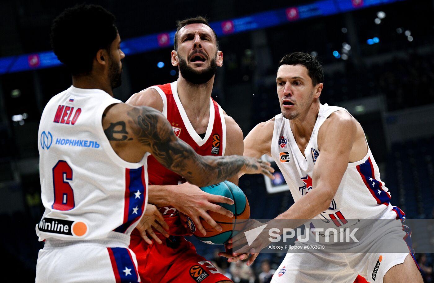 Russia Basketball United League SuperСup CSKA - Crvena Zvezda