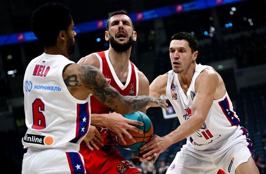 Russia Basketball United League SuperСup CSKA - Crvena Zvezda