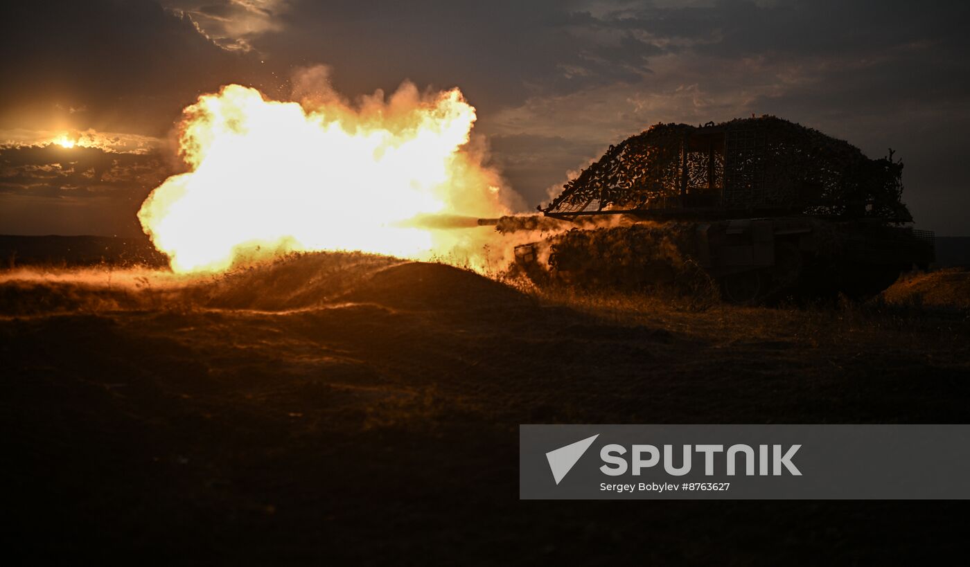 Russia Ukraine Military Operation Combat Training