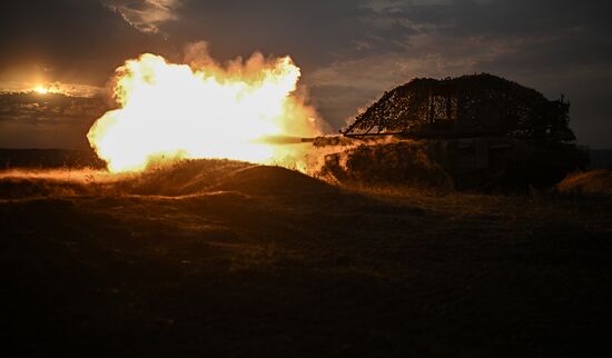 Russia Ukraine Military Operation Combat Training