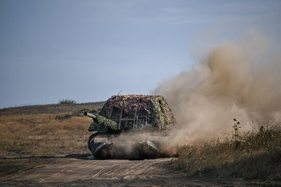 Russia Ukraine Military Operation Combat Training