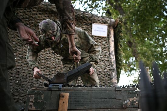 Russia Ukraine Military Operation Combat Training