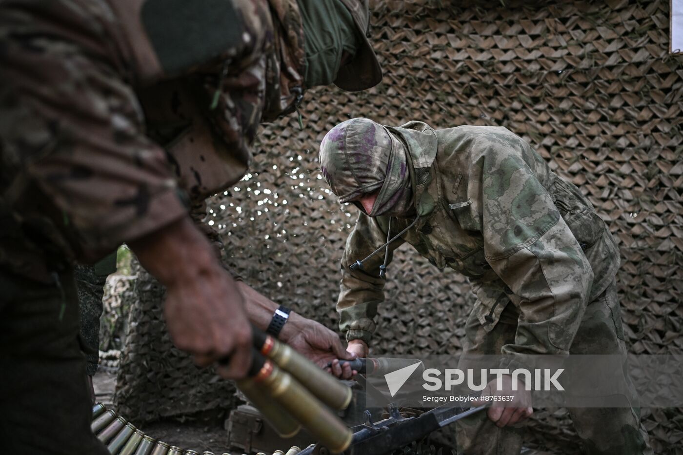 Russia Ukraine Military Operation Combat Training